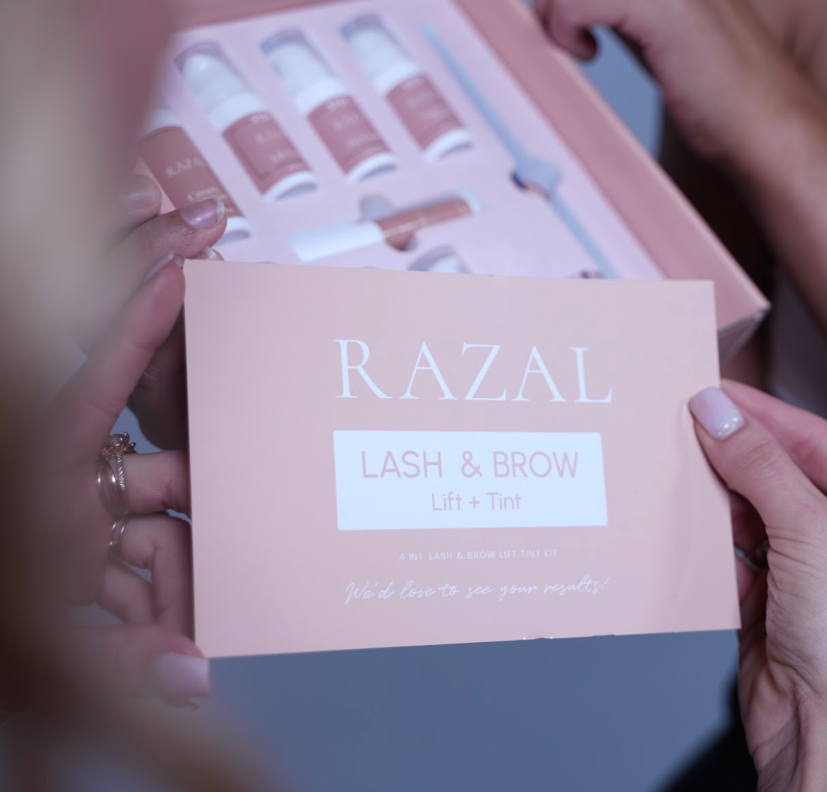 Kit professionnel Razal © BROWLIFT &amp; LASHLIFT 4 en 1